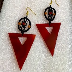 🖤Carnelian💕handmade earrings